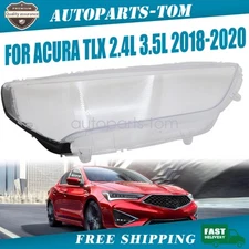 For Acura TLX 2.4L 3.5L 2018-20 Right Passenger Side Headlight Lens Cover Shell