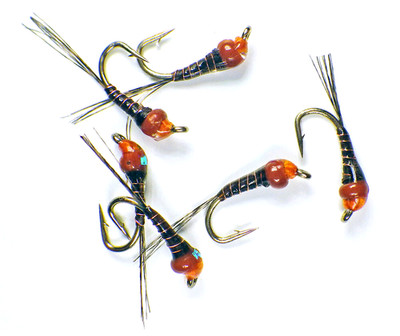 Pheasant Tail Nymphs Flash-Back Bullet Baetis - Premium Trout Fly Fishing Flies