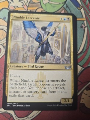 Nimble Larcenist U Streets of New Capenna 205 NM MTG
