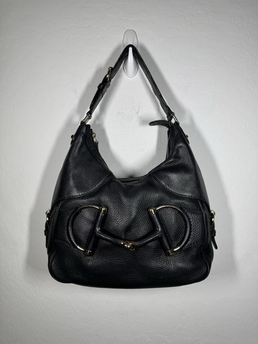 Gucci Heritage Horsebit Hobo Leather Bag (REPAIR) Read Description