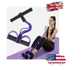 6-Tube Elastic Yoga Pedal Puller Resistance Band Multifunction Tension Rope