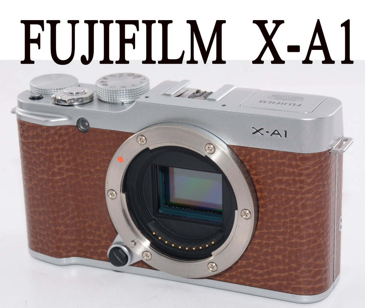 FUJI FILM X−A1 X-A1 BROWN FUJIFILM X-A1 Mirrorless Digital Camera Body Brown English