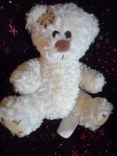 Baylis & Harding Plush Teddy Bear Sitting 6" Cream Cuddly Cute Present Gift