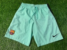 BARCELONA BARCA 2016-2017 FÚTBOL FÚTBOL HOMBRE PANTALONES CORTOS TERCERA NIKE ORIGINAL TALLA M