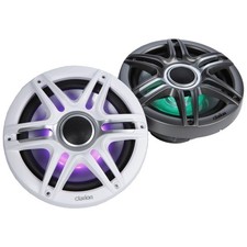 Clarion CMSP-771RGB-SWG Premium 7.7-inch Coaxial Marine Speakers with Built-in