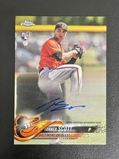 Tanner Scott Autographed Card Topps Chrome Dodgers RC