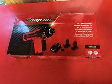 Snap-on Tools Red 14 Hex 14.4v Lithium Cordless Screwdriver Cts761ak2