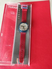 Raro Orologio Uomo Vintage SWATCH JFK SCN 103 Cronografo AG 1991 Quarzo_4046