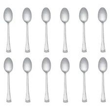 Lenox Portola 18/10 Stainless Steel Teaspoon (Set of Twelve)