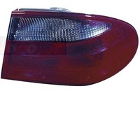 Hartsant RüCkleuchte Rechts AußEn Rot/Weiß Classic Elegance Limo FüR Mercedes W