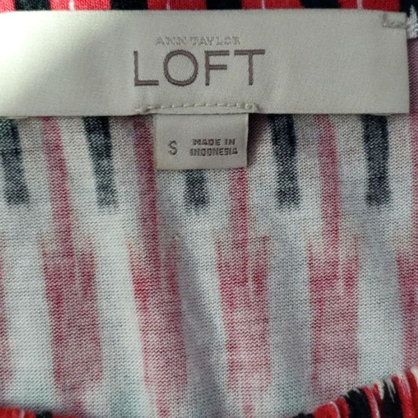 Ann Taylor Loft Unique Pattern Rayon Sleeveless D… - image 5