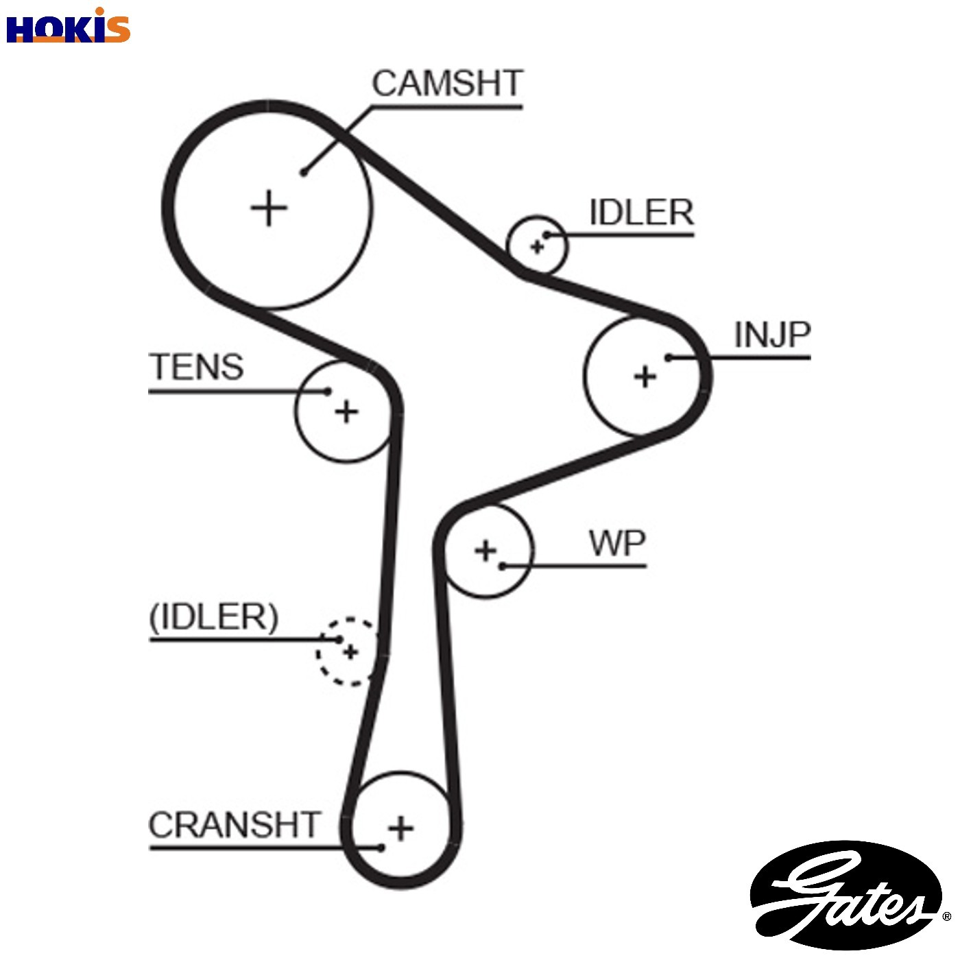 GATES Timing Belt VW,AUDI,SKODA 5678XS 04L109119,04L109119A,04L109119C Cam Belt,Toothed Belt 04L109119D,04L109119J,04L109119D,04L109119J,65968210000 - Image 25