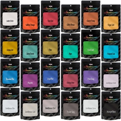 24 Color Mica Pearl Powder Pigment Master Kit, 3.5oz (100g) Resealable Pouches