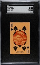 1927 W560  JESSE HAINES CARDINALS (HOF) SGC 4 - Black/Red Variant!