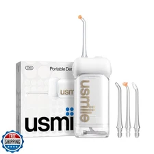 usmile C10 Portable Water Flosser – Travel-Friendly, 95-Day Battery, 4 Modes,
