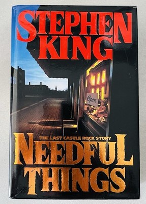 Stephen King Needful Things Hardcover Viking Penguin Dust Jacket 1991