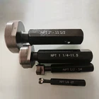 NPT 1/16" 1/8" 1/4" 3/8" 1/2" 3/4" 1" ~ 2" Taper Pipe Plug Thread Gage Gauge