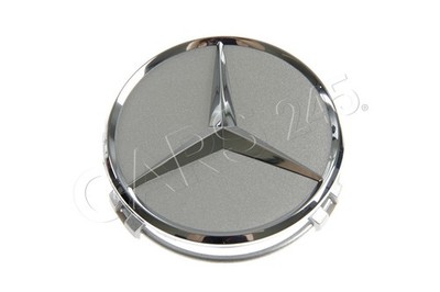 Genuine Wheel Center Hub Cap Star Silver Chrome Cover MERCEDES B66470202