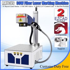 Raycus 30W FiberLaser Marking Machine Desktop Engraver Metal Marker ForLightburn