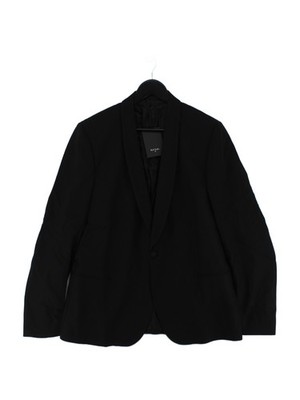 Paul Smith Herren Blazer Brustumfang: 44 in Schwarz Wolle Neu Mit Etikett