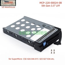 MCP-220-00024 3.5" LFF HDD Tray Caddy Gen5 for SuperMicro CSE-826 846 815 825