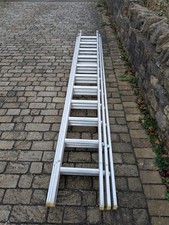 Aluminium Sectional Ladder – 3 Section – BS EN 131 – 150kg Rated – Trade / DIY