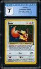 2000 Eevee Holo #11 Pokemon League Black Star Promos CGC 7 NM