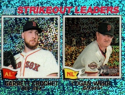 2026 Topps Heritage Light Blue Sparkle - Complete Your Set