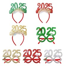 2025 Glasses Party Costume Cool Party Karaoke Cool Photo Props New Year
