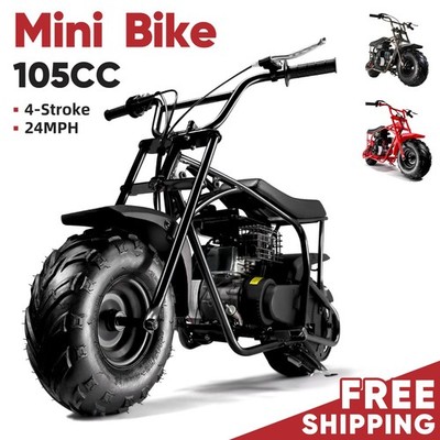 Oryxearth OGM105 4 Stroke Mini Dirt Bike 24MPH Off Road Gas Powered Moto,Black