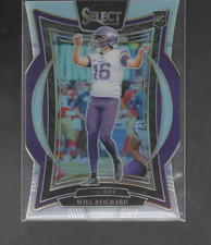 2024 Select Silver Prizm Die-Cut #21 Will Reichard ROOKIE CARD Concours ID:67483. rookie card picture