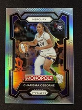 Charisma Osborne Rookie RC 2024 Prizm WNBA Monopoly Light Blue Prizm /199 #20
