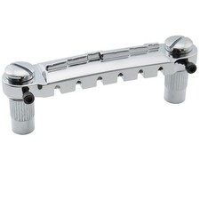 Musiclily Pro Chrome 52.5mm Wraparound Bridge Tailpiece For Epiphone LP Guitar