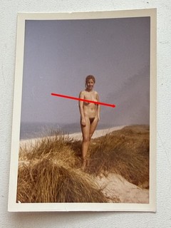 Photo Artistic Nude Beach Women 1970 80s Excellent 3