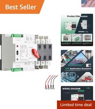 Automatic Transfer Switch 3 Phase 100A 220V D...
