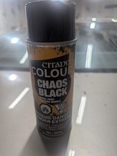 Games Workshop Citadel Chaos Black Spray Paint 9.9oz