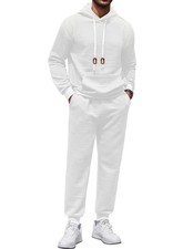 Men's Tracksuit 2 Piece Hoodie Sweatsuit Sets Casual Athletic Jogging Suits W...