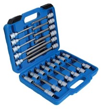 Vielzahn Stecknuss Steckschlüssel Satz 12-Kant Lang Kurz XZN Schraube M5 - M16