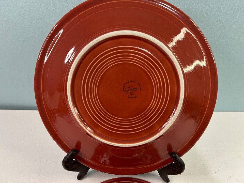 Fiesta Fiestaware Dinnerware Paprika 3 Piece Place Setting eBay