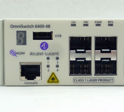 NEW ALCATEL-LUCENT OMNISWITCH OS 6400-48 48-PORT 4*SFP GIGABIT SWITCH 902625-90 - 第 6/8 張圖片