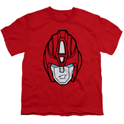 TRANSFORMERS HOT ROD HEAD Licensed Kids Boys Girls Graphic Tee Shirt SM-XL