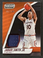 2022 Chronicles Draft Picks Jabari Smith Jr Threads Red Rookie Patch /199 TH-JSM
