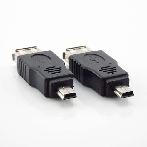 USB 2.0 A Female to Mini B 5 Pin Male Adapter OTG Converter For Android Mobile - Picture 8 of 8