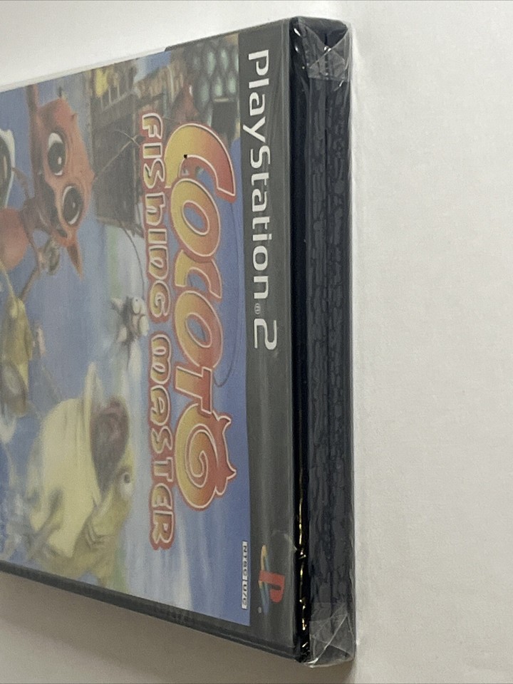 Pack PlayStation 2 PS2 - Jeu Cocoto Fishing Master + Canne à Pêche