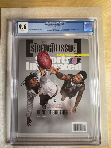 1st Stefon Diggs Sports Illustrated CGC 9.6 Newsstand August 2022 New Slab - Bild 1 von 3