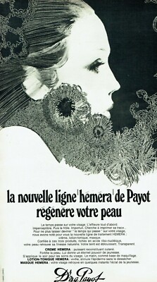 Advertising 099 1969 Cosmetics Beauty Hemera Dr Payot Mask Lotion