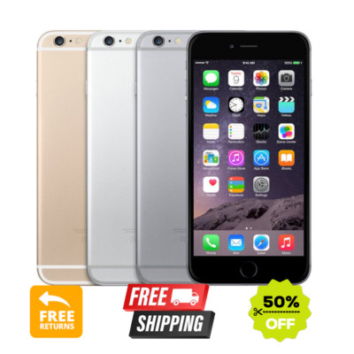 Apple iPhone 6+ Plus 16/64GB iOS Unlocked Verizon Att - Gold / Gray