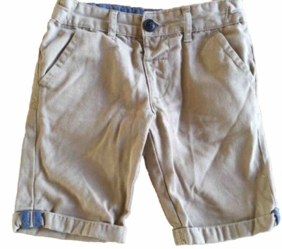 PEP Co beige teilweise elastische Chino-Shorts Alter 3-4 Jahre