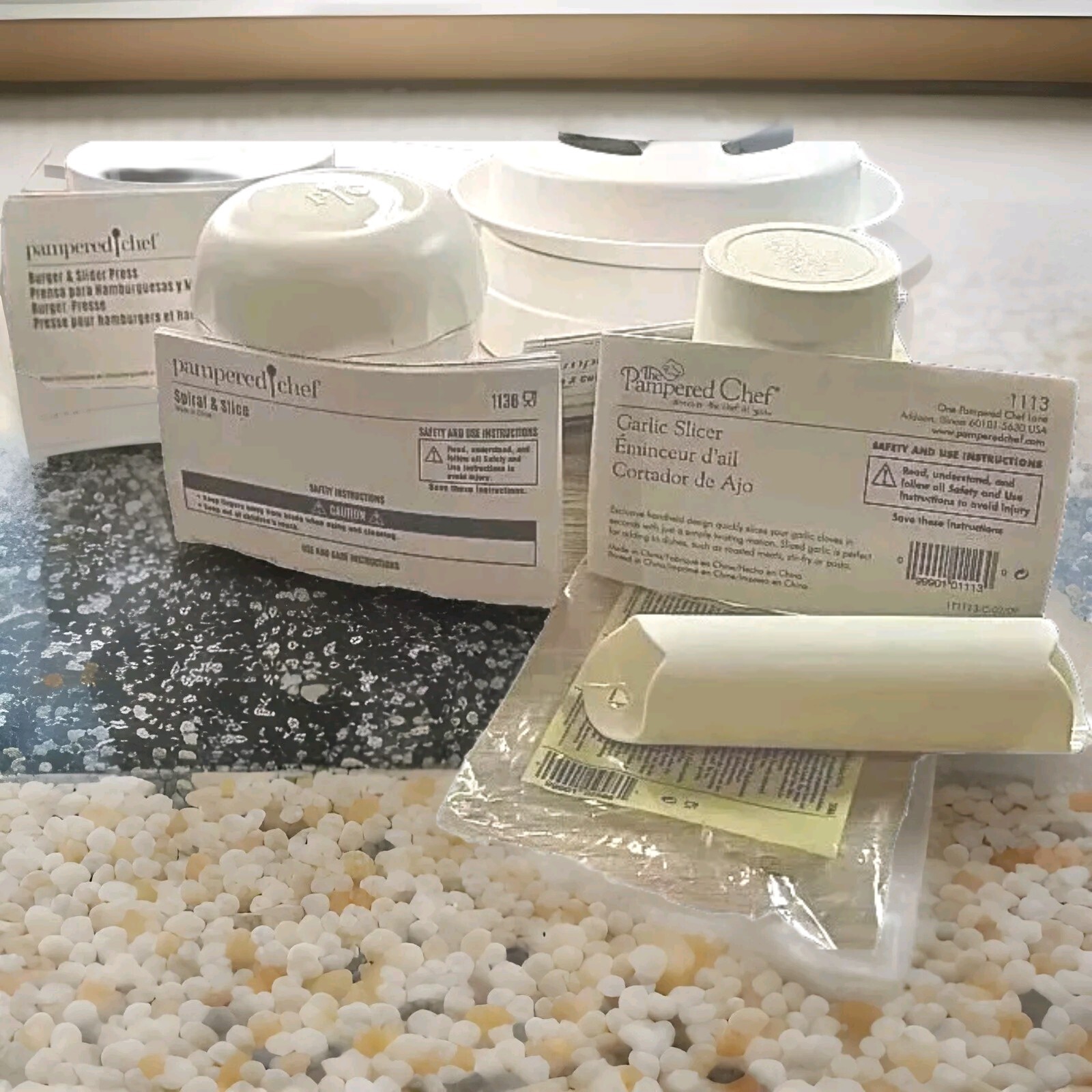 Pampered Chef Lot Of 5 Food Prep Gadgets New Without Box Instructions Included