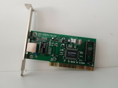 D-Link Network Card Dfe-530tx Rev. D2 Fast Ethernet Desktop PCI Adapter